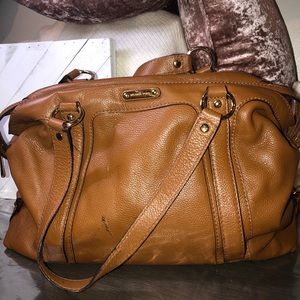 Michael Kors Fulton large all leather travel bag
